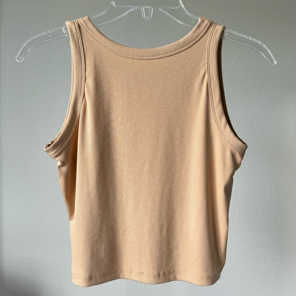 Plain Crop Tank Top, size S - Picture 2 of 3
